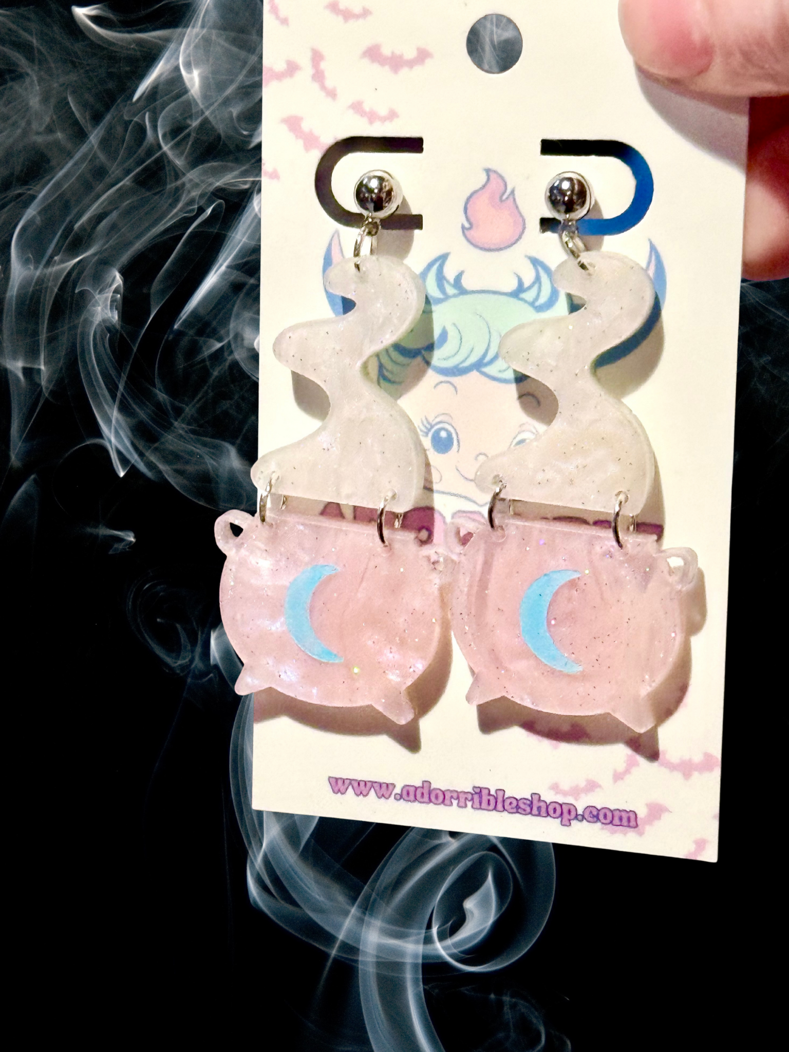 Witch’s Cauldron Earrings - Adorrible