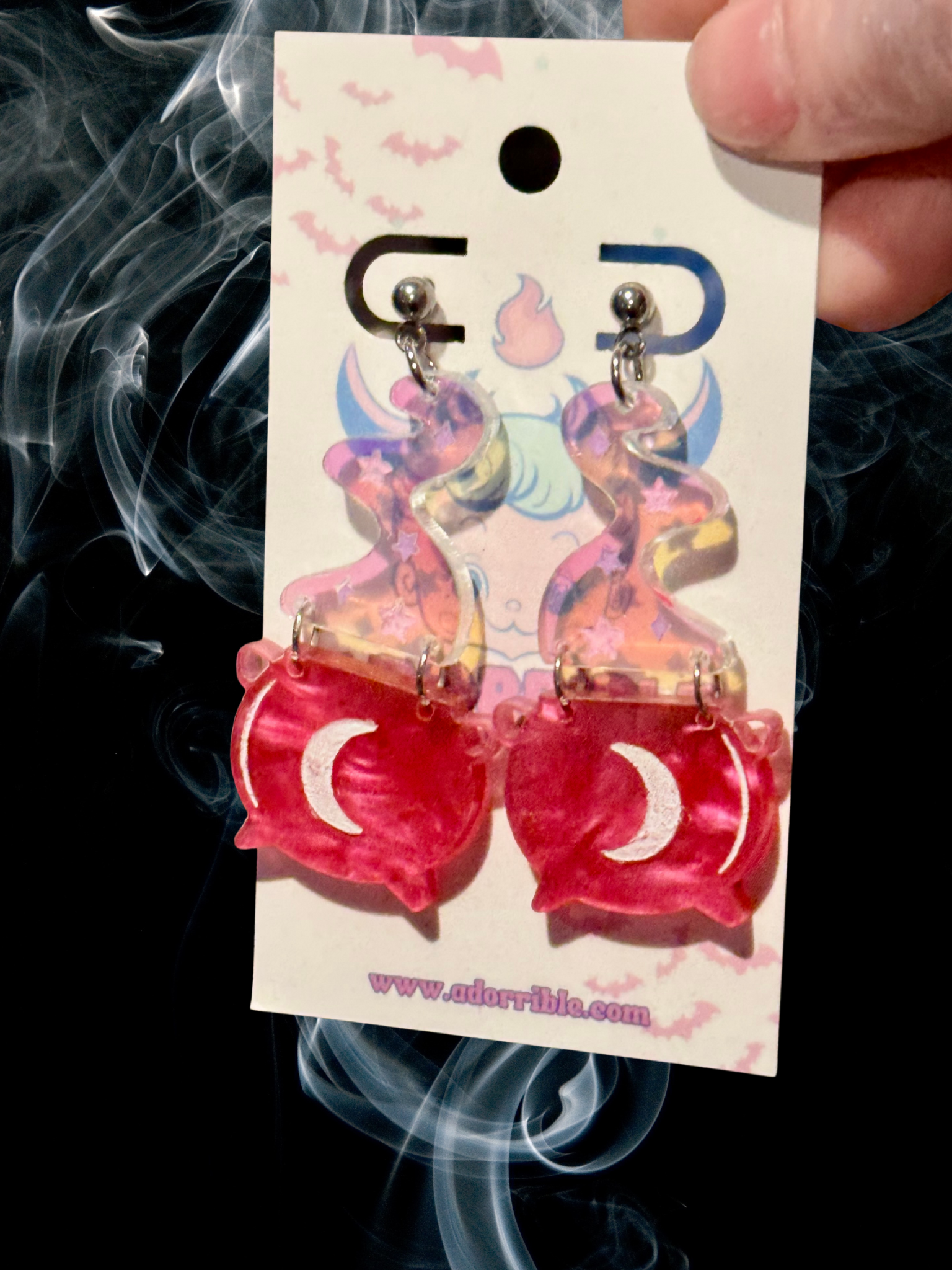 Witch’s Cauldron Earrings - Adorrible