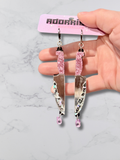 Dangle Dagger - Layered Bloody Knife Earrings - Adorrible