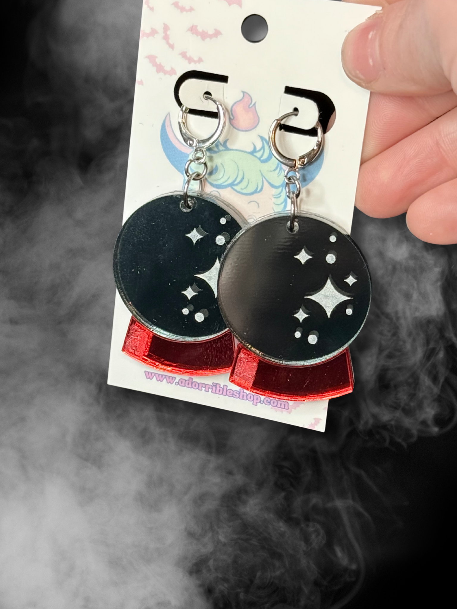 Crystal Ball Earrings - Adorrible