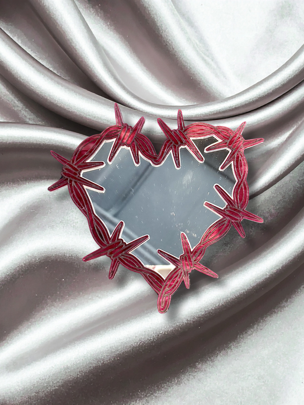 Barbed Wire Heart Wall Mirrors - Adorrible