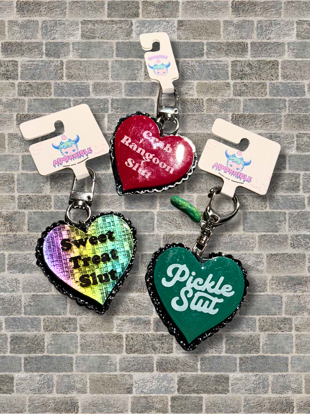 Snack Slut Keychains - Adorrible