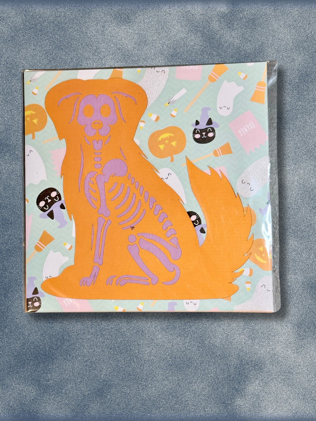 Adorrible dog layered paper 3D art featuring a detailed, multi-dimensional paper sculpture of a dog on a white background.