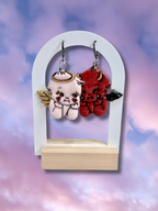 Angel vs Devil Kewpie Baby Doll Earrings - Adorrible