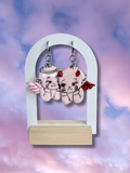 Angel vs Devil Kewpie Baby Doll Earrings - Adorrible