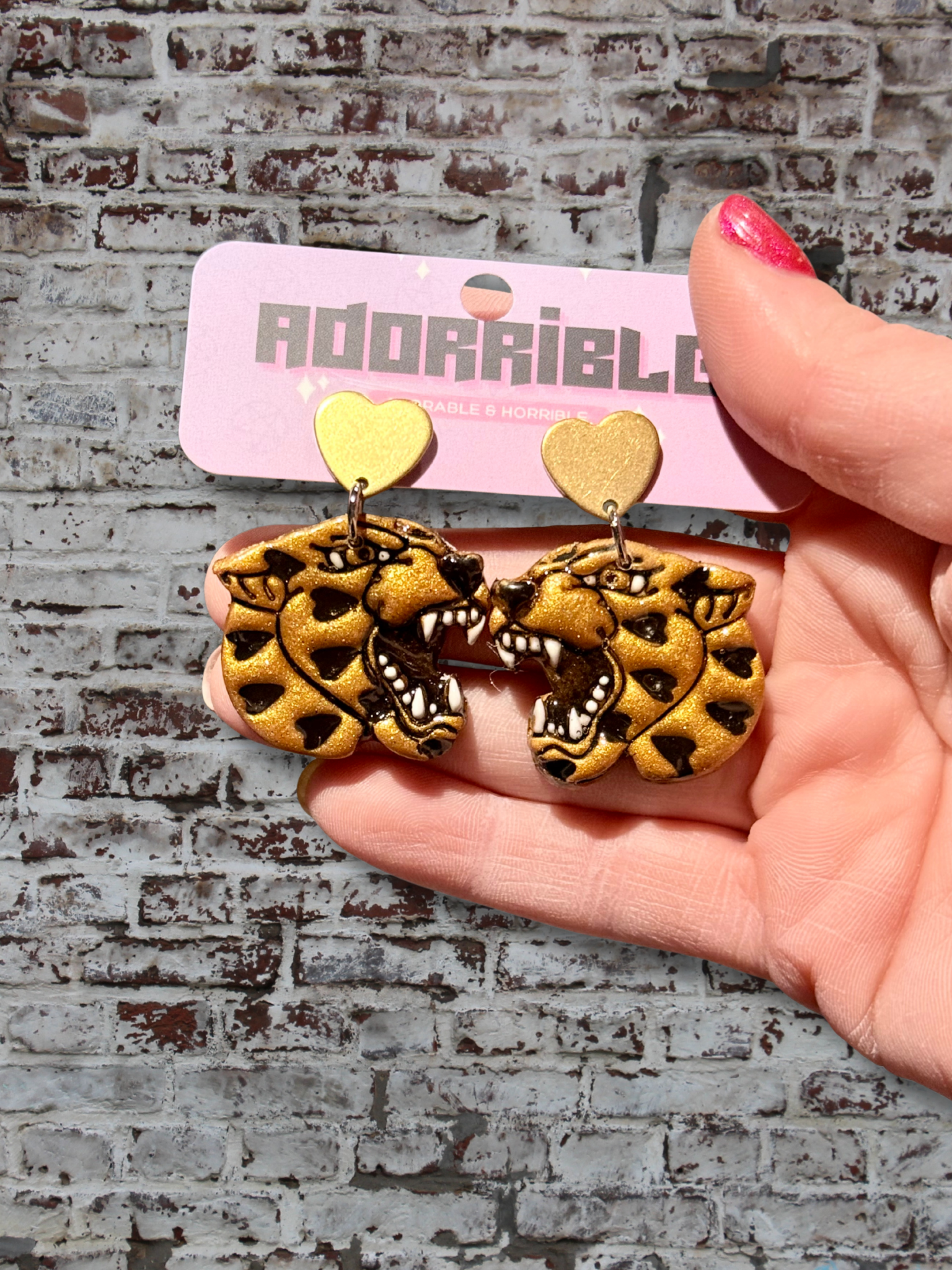 Love Panther Earrings