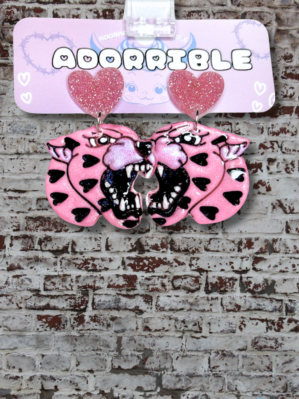 Love Panther Earrings