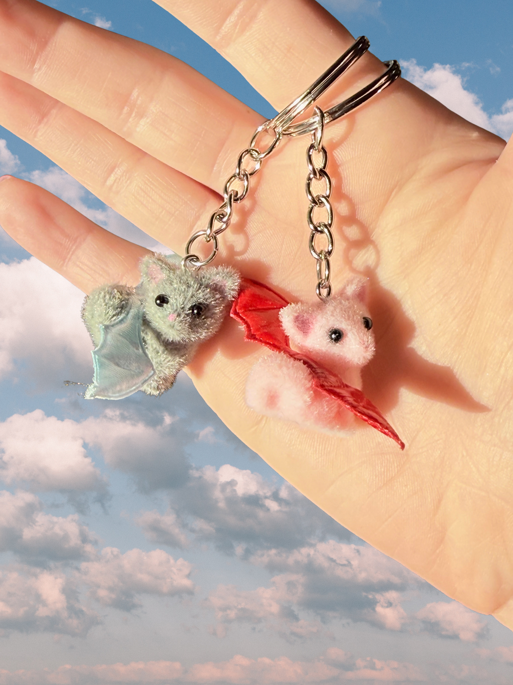 Cat Demon Keychains