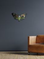 Mirrored Moth Wall Art