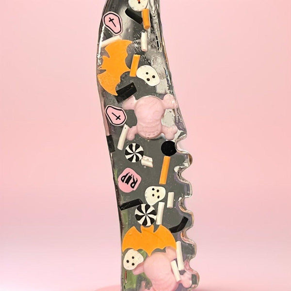 Cute Halloween Themed Resin Decorative Fake Dagger - Adorrible