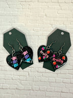 Queer Pride Heart Earrings - Adorrible