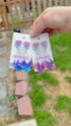 Swallow Bird Traditional Tattoo Inspired Earrings