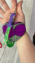 Heart Booty Keychains